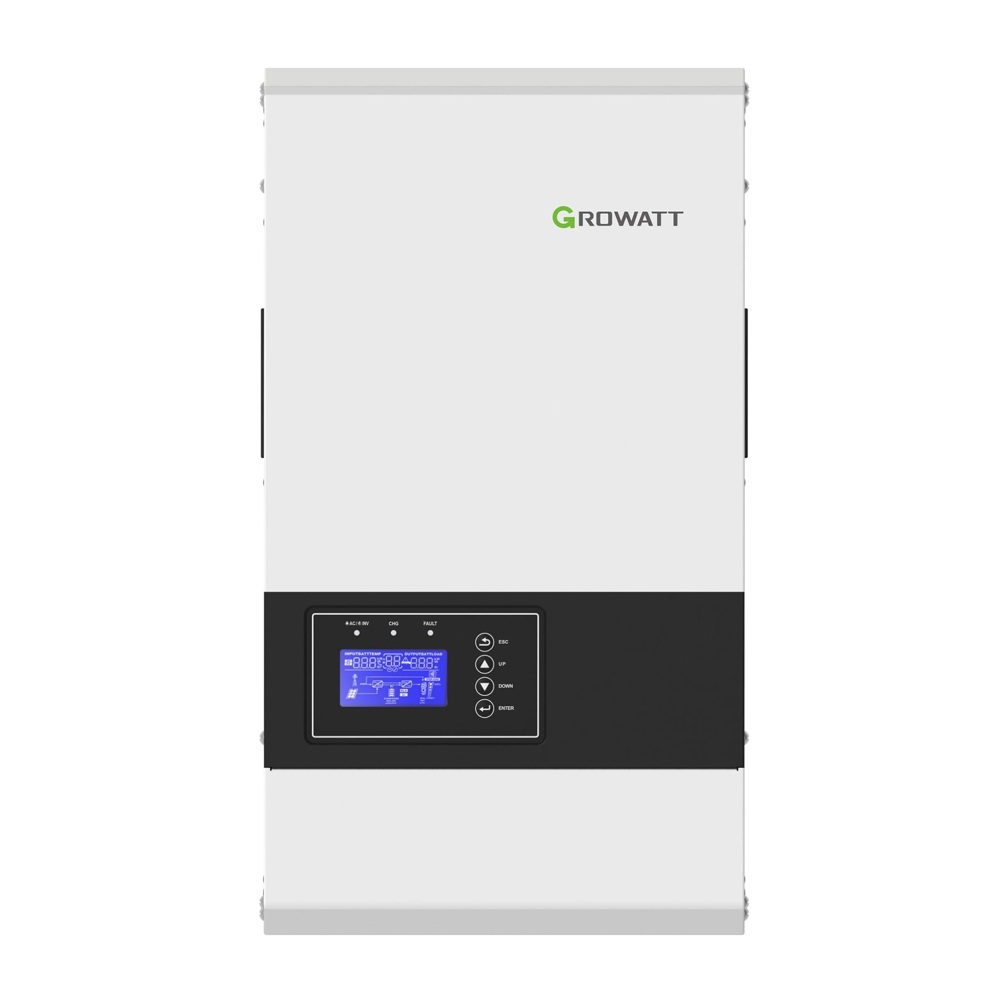 Growatt Off-Grid Hybrid Solar Inverter SPF 3000T HVM-G2 48VDC Solar Input Compatible Lithium/Lead-acid Battery For Residential Solar Energy System