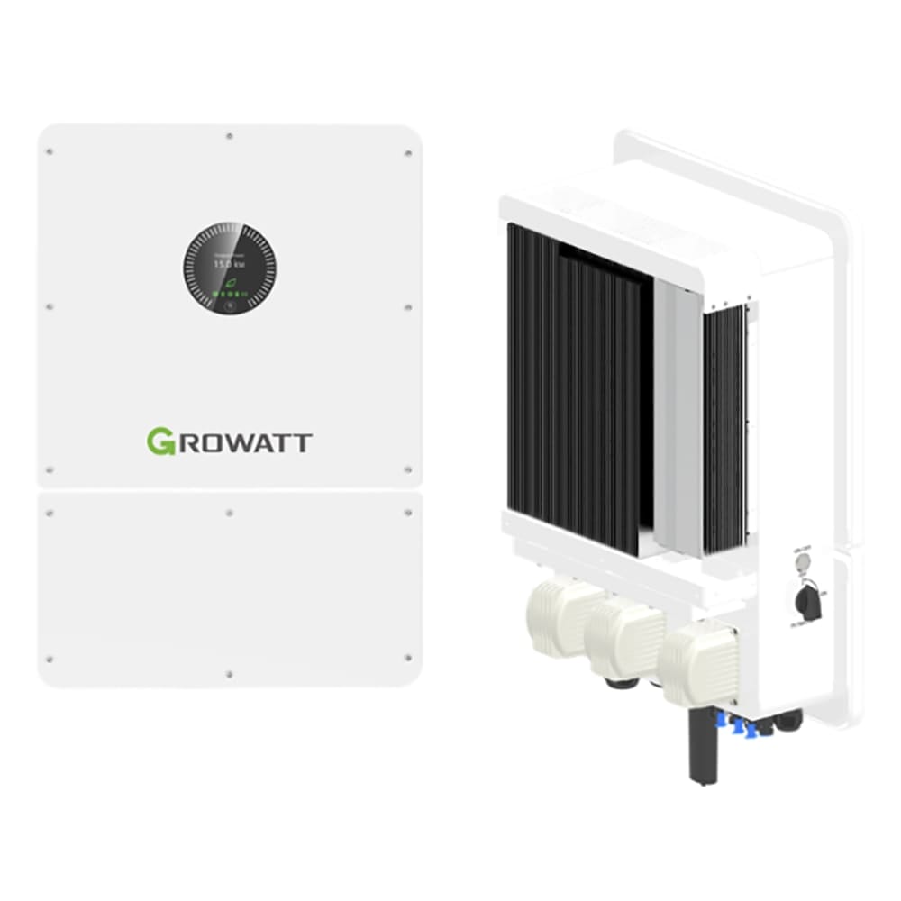 Growatt Hybrid Solar Inverter WIT8K-X-HU 8KW Three Phase Energy Storage Inverter For Residential Solar Power System